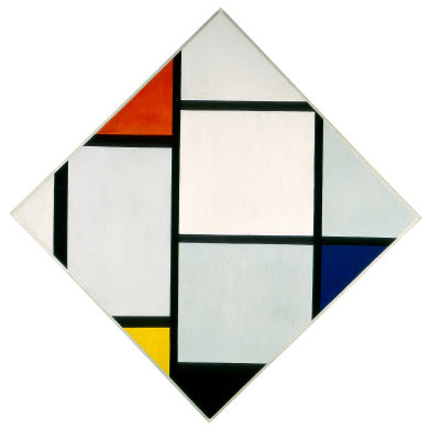 Tableau No IV Lozenge Composition Piet Mondrian